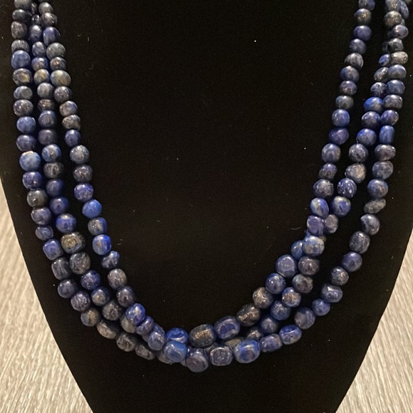 Blue stone necklace - Picture 2 of 7